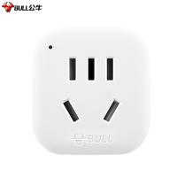 公牛（BULL） GN-901 国标转换插座 2500W 10A(单位：个) 白色