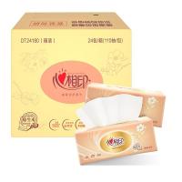心相印（Mind Act Upon Mind） DT24180 抽纸 新旧版本随机 24包 （单位:箱）