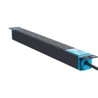 公牛（BULL） GNE-1080 PDU机柜插座 总控8位五孔 1.8米  (单位：个 )深灰色