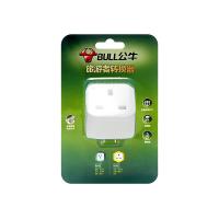 公牛（BULL） GN-L01CE 英标转换器 1位  (单位：个 )白色