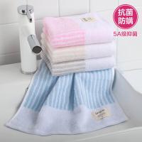 洁丽雅（Grace） 毛巾4条装 纯棉吸水 W0890-4 72*34cm 30套/箱 (单位:套) 颜色随机