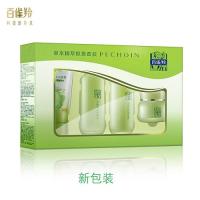 百雀羚 面部护肤套装 草本精萃惊喜 洁面膏95g+水100ml+乳100ml+霜50g (单位:套)