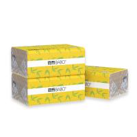斑布（BABO） 软包抽纸 原生竹浆 base系列 135*190mm 3层 100抽*3包 (单位:提)