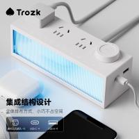特洛克 USB延长线插座 TL01-36W 180(L)x60.8(W)x69.5(H) mm 12个/箱 (单位:个) 幻想白