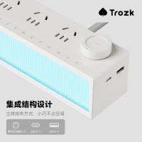特洛克 USB延长线插座 TL01-36W 180(L)x60.8(W)x69.5(H) mm 12个/箱 (单位:个) 幻想白