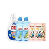 立白 除菌洗衣液1.05kg酵素洁净 五件套 2160g 10盒/箱 (单位:盒)