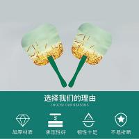 爱萝兔 广告扇 可定制LOGO ALT-GGS68 19*18cm 100把/箱 (单位:把) 1000把起订 蓝色