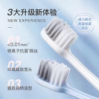 舒客 牙刷套装 S级软毛 玲珑宽头款 2支装 1套/箱 (单位:套) 颜色随机发货