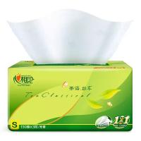 心相印（Mind Act Upon Mind） 抽纸卫生纸 茶语私享 DT15130 132mm*190mm*3层*130抽*24包 (单位:组)
