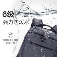 维多利亚旅行者（VICTORIATOURIST） 双肩包 超大容量  防泼水面料 V906usb 15.6寸 31×45×18CM 10个/箱 (单位:个) 灰色