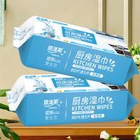 顺清柔 厨房湿巾 去油污 200*250mm*85抽*4包 (单位:箱)