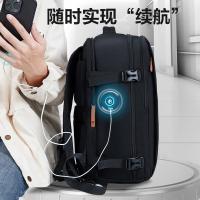 维多利亚旅行者（VICTORIATOURIST） V9090 商务休闲防盗双肩包 30*20*46cm(单位：个) 黑色