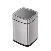 EKO 9252R 感应垃圾桶 24.2*24.2*33.8cm 9L  (单位：个 )灰钢