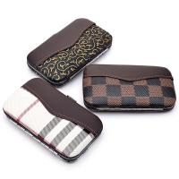 四万公里 SW3402 指甲刀套装 7件套(单位：套) 咖啡格纹