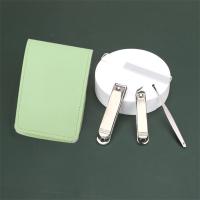 艾逸瑶选 GJ-8012 阿西娜马卡龙修容修甲工具5件套 11cm*7.5cm（单位：套）绿色