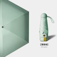 菲迪米尼 FDMN-JN06 五折胶囊伞 8骨 伞下直径90cm （单位：把）颜色随机