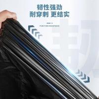 芳草地 物业垃圾袋 社区用卷装加大型商用垃圾袋 80*100cm 50只（10只*5卷）（单位：组）黑色