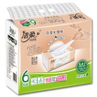 洁柔（C&S） 粉Face 抽纸 新老包装随机 M号 3层*120抽/包 6包/提 （单位:提）