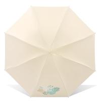 天堂 蕉叶双层 黑胶三折晴雨伞 57cm*8K 蕉叶（单位：把）