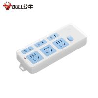 公牛（BULL） GN-402  插排 6位总控无线（需自行配电源线和插头） （单位:个） 蓝白