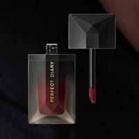 完美日记（Perfect Diary） 208 锁色薄纱名片唇釉 4mL  (单位：支 )蓝调正红色