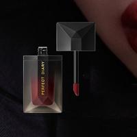 完美日记（Perfect Diary） 205 锁色薄纱名片唇釉 4mL  (单位：支 )玫调樱桃红