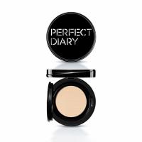 完美日记（Perfect Diary） B01 剔透缎光锁妆气垫粉底液 12g+12g(替换装)  （单位：个） 新老包装随机发货
