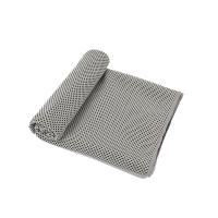 艾逸瑶选 FS-2507 靓健双色冷感运动巾 30*100cm（单位：条）珐琅灰色