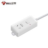 公牛（BULL） GN-104D 单控单联插座（新） 3米 白色 (单位:个)