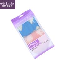 奥特佳（ORTEGA） 儿童毛巾 双条全棉 002-020032 33*73cm*2条 (单位:包) 粉色+蓝色