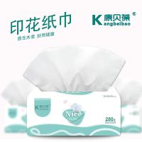 康贝葆 软包抽纸 原生木浆 5层 117mm*175mm 56抽/包280张/包 10包/提 (单位:提) 白色