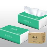 珍得劲 原木柔抽纸面巾纸 ZDJ-0964 145mmx180mm/包 24包 (单位:箱)