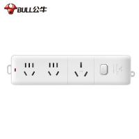 公牛（BULL） GN-406D 插排 3位总控1.8米 （单位:个）