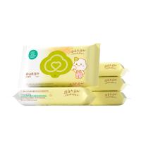 全棉时代 手口专用 湿纸巾 20片*5包 香槟黄（单位：组）