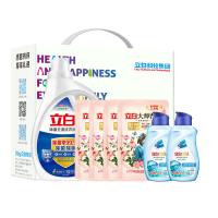 立白（Liby） 除菌洗衣液洁净七件套 除菌去渍洗衣液1.05kg*1瓶+大师香氛洗衣液100克袋装*4+海洋精华洗衣液80g*2瓶 （单位:套）