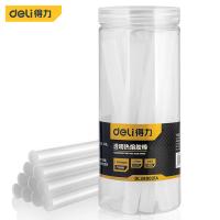得力工具 DL390021A 透明热熔胶棒 11*140mm透明*21（单位：桶）透明