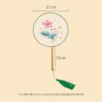 得印（befon） 2911 单面刺绣团扇 冰清玉洁荷花(单位：个)