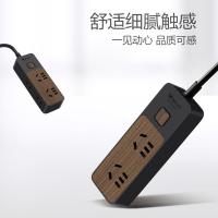 公牛（BULL）GN-R1220新国标插座  4位总控1.8米（单位：个） 黑色木纹