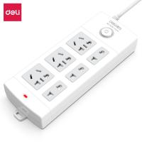 得力（deli） 18210 插排 6位5米 单只装 （单位:只） 白
