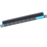 公牛（BULL） GNE-108DW 插座 总控8位 16A  (单位：个 )深灰色