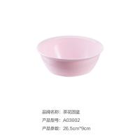 茶花（CHAHUA） A03002 精益圆盆 S号Ø26.5*9cm（单位：个）颜色随机