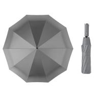 艾逸瑶选 YS-1846 朋克系列10骨加厚黑胶超大全自动晴雨伞 70cm*10K（单位：把）新老包装随机发货