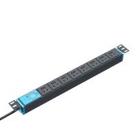公牛（BULL） GNE-1080 PDU机柜插座 总控8位五孔 5米  (单位：个 )深灰色