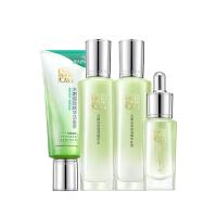 百雀羚 水嫩倍现臻美套装  洁面95g+水100ml+乳100ml+精华液15ml  (单位：套 )