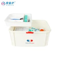 爱备护 ABH-J002A 家庭医疗药箱应急用医疗箱 含30种89件 （单位：套）白色+透明