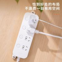 得力（deli） 33914(1.8) 插座 1.8米 白色 (单位:个)