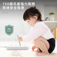 得力（deli） 33914(1.8) 插座 1.8米 白色 (单位:个)