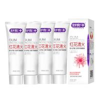 舒客 冬青薄荷  红花清火牙膏 120g/支 4支/组 (单位:组)