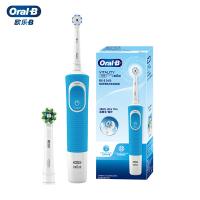 欧乐B（OralB） 活力亮洁 电动牙刷 D100 (单位：套) 清新蓝
