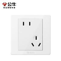公牛（BULL） G07Z223AS 面板插座 二三极宽体插座 白色 (单位:个)